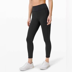 Lululemon Invigorate Size 2 High-Rise Crop 23” Black